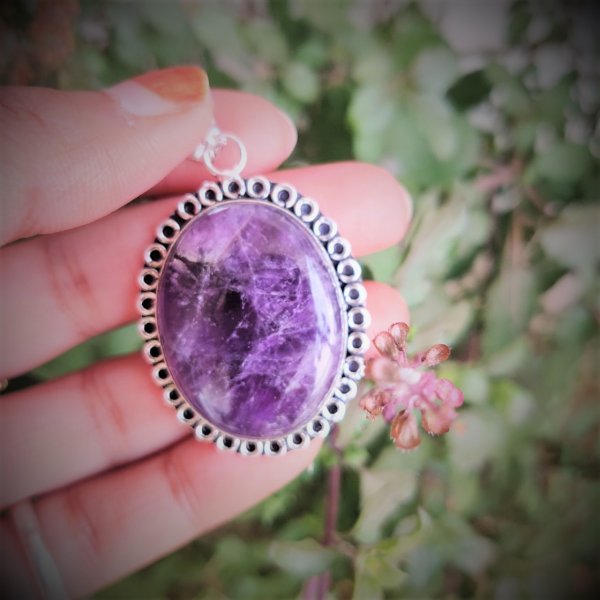 Image of Amethyst Stone Pendants