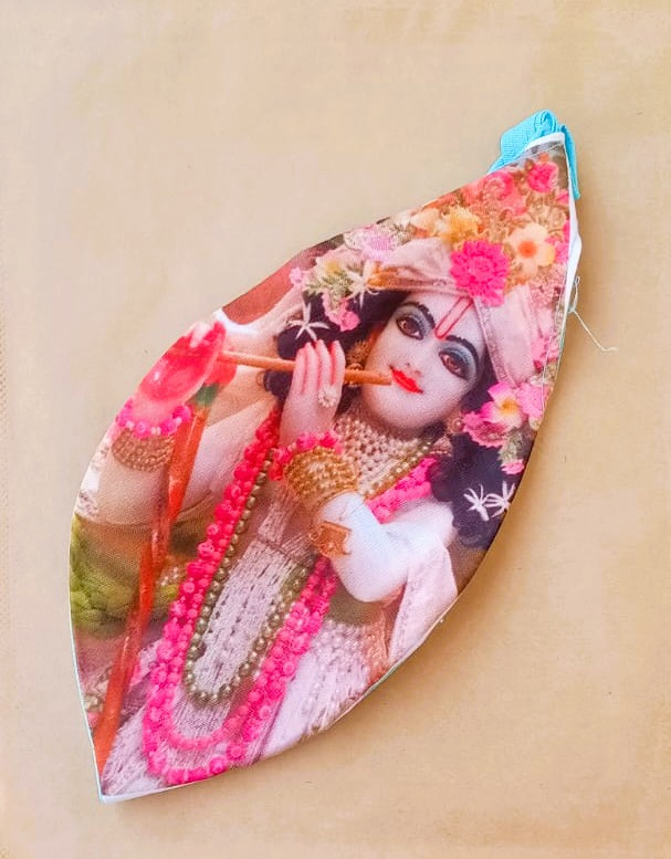 Krishna Ji Photo Jaap Mala Bag