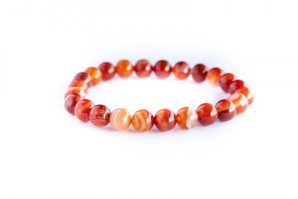 Image of Red Carnelian Stone Bracelet