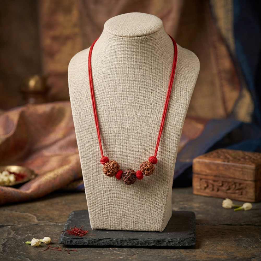 Image of Combination of 4 mukhi, 5 Mukhi &amp; 6 Mukhi