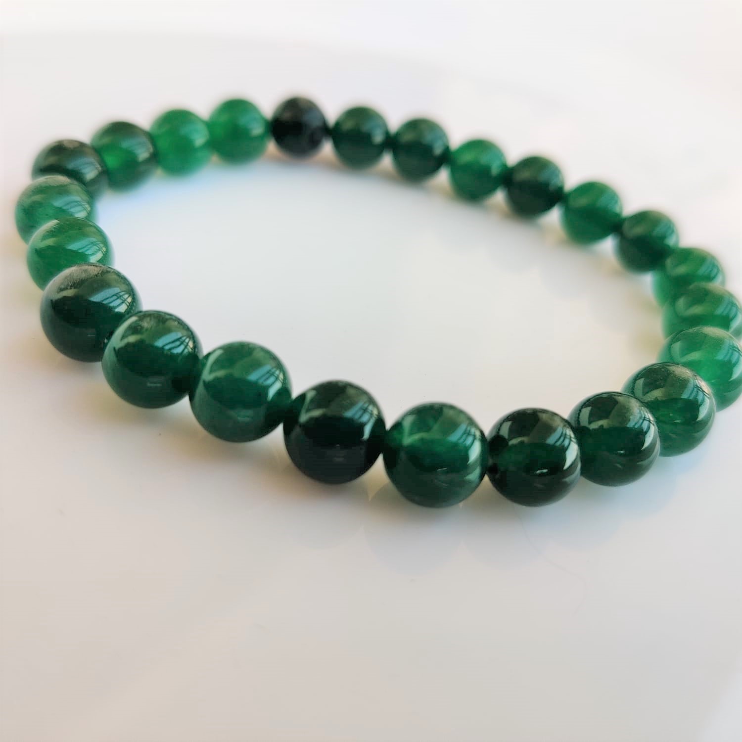 Green Jade Stone Bracelet