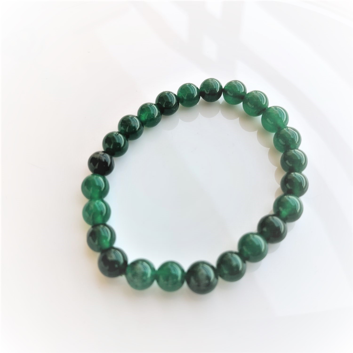 Green Jade Stone Bracelet