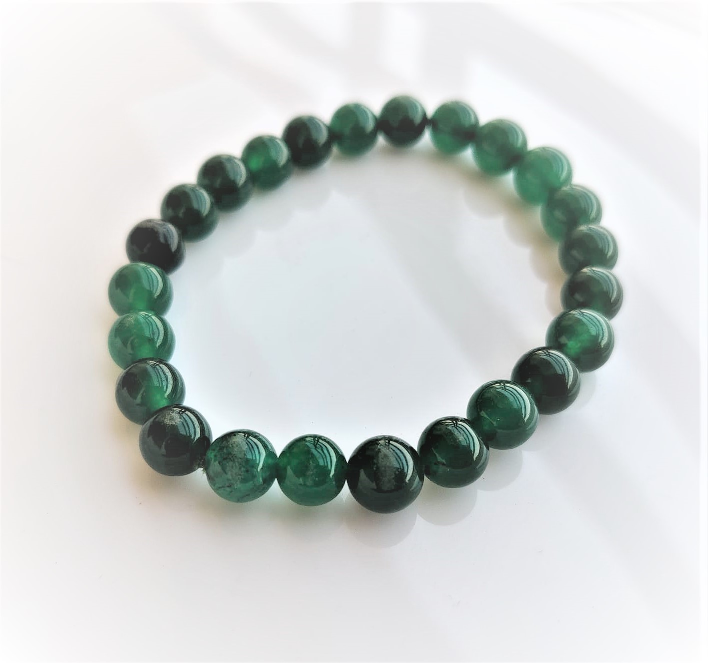 Green Jade Stone Bracelet