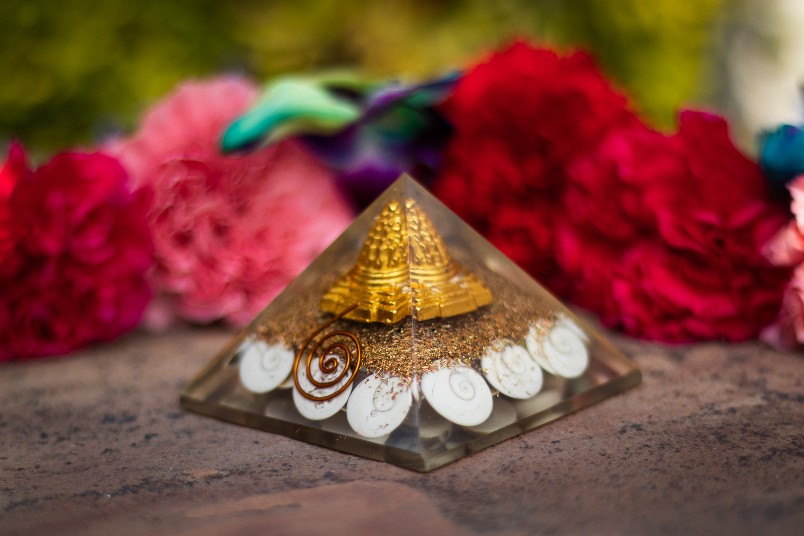 Gomti Chakra with Shri Yantra to Attract Goddess Lakshmi