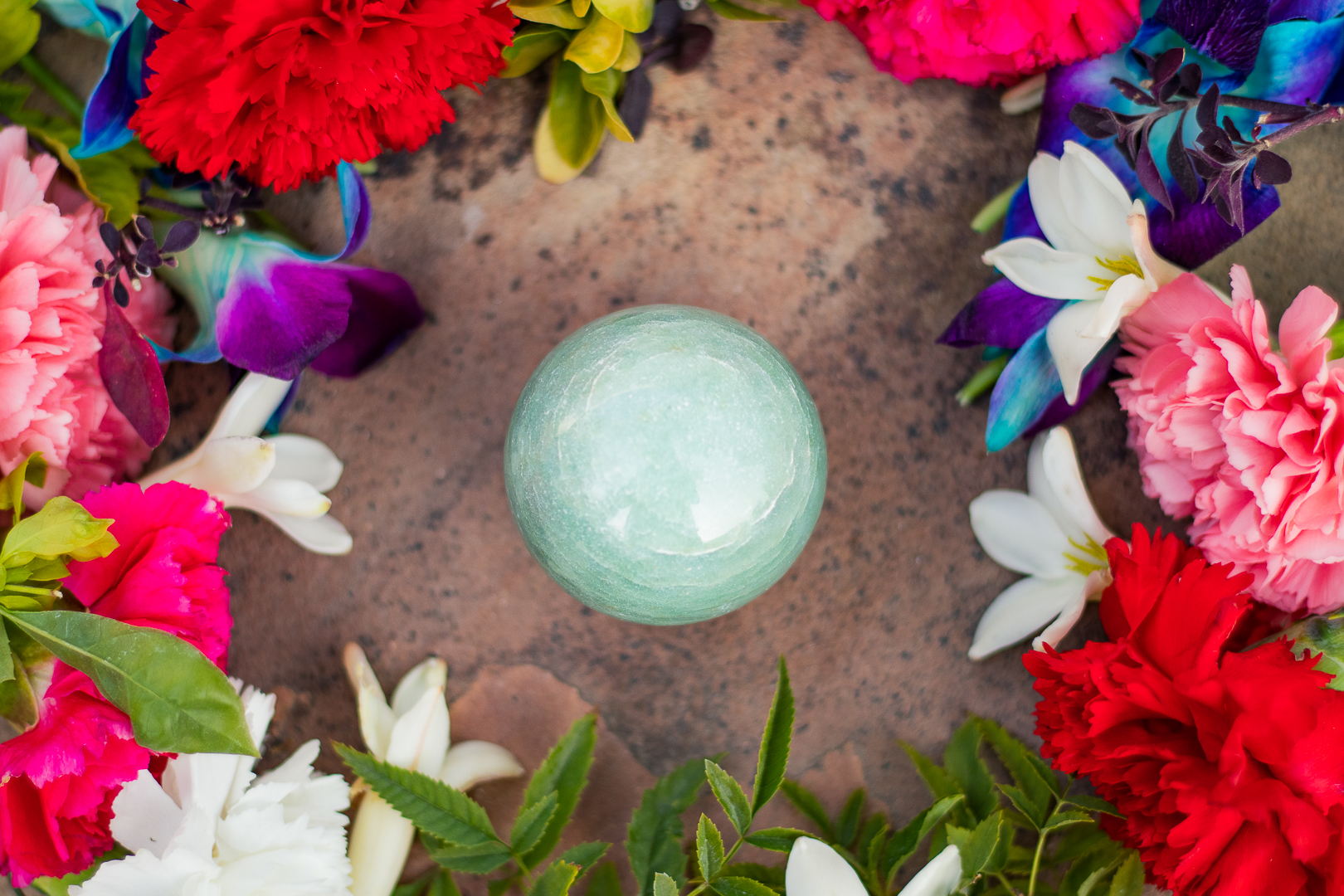 Green Aventurine Ball - Ball of Fortune Growth