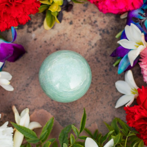 Image of Green Aventurine Ball - Ball of Fortune &amp; Growth.