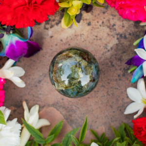 Image of Labradorite Stone Ball (Shield for auras &amp; protection against negativity )