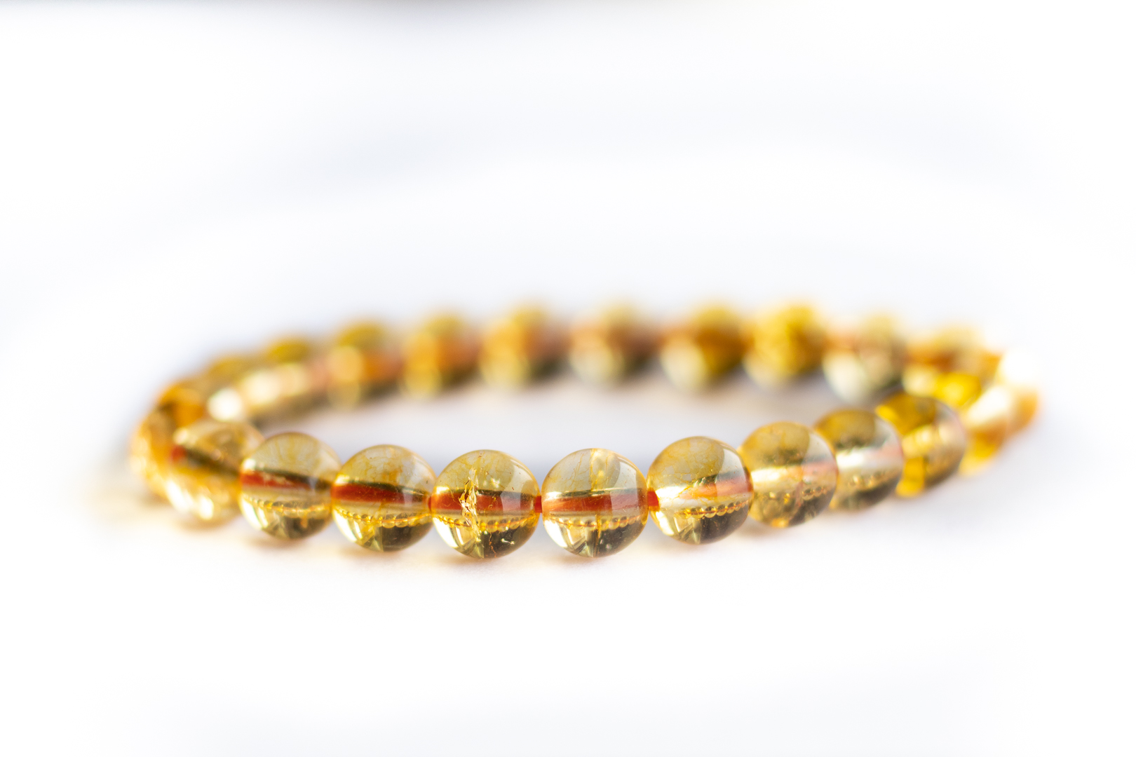 Yellow Citrine Bracelet