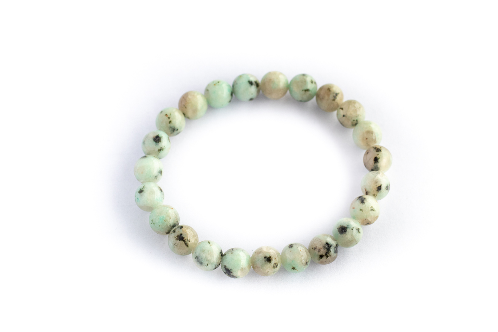 Natural Kiwi Jasper Bracelet