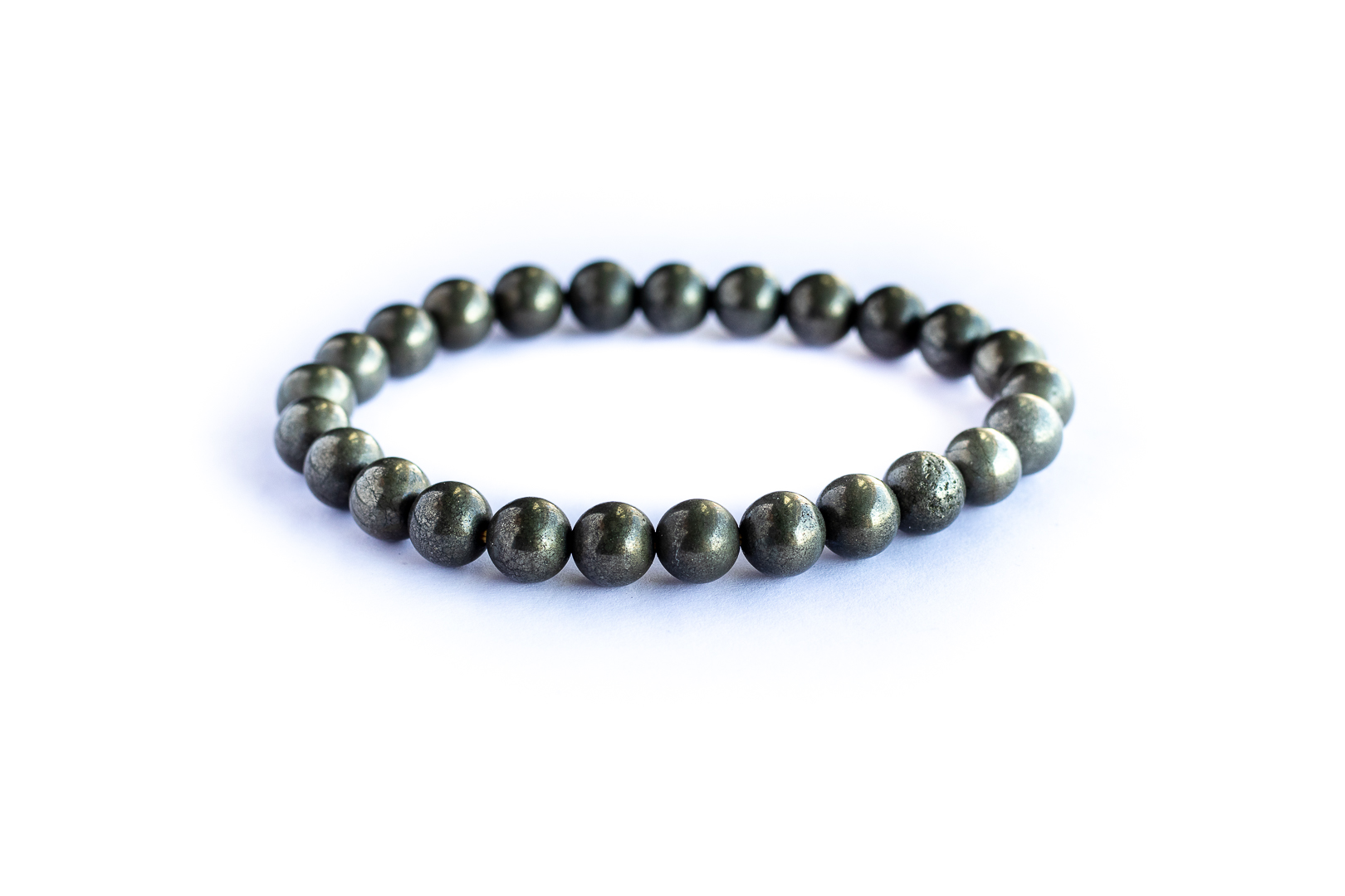Golden Pyrite Stone Bracelet