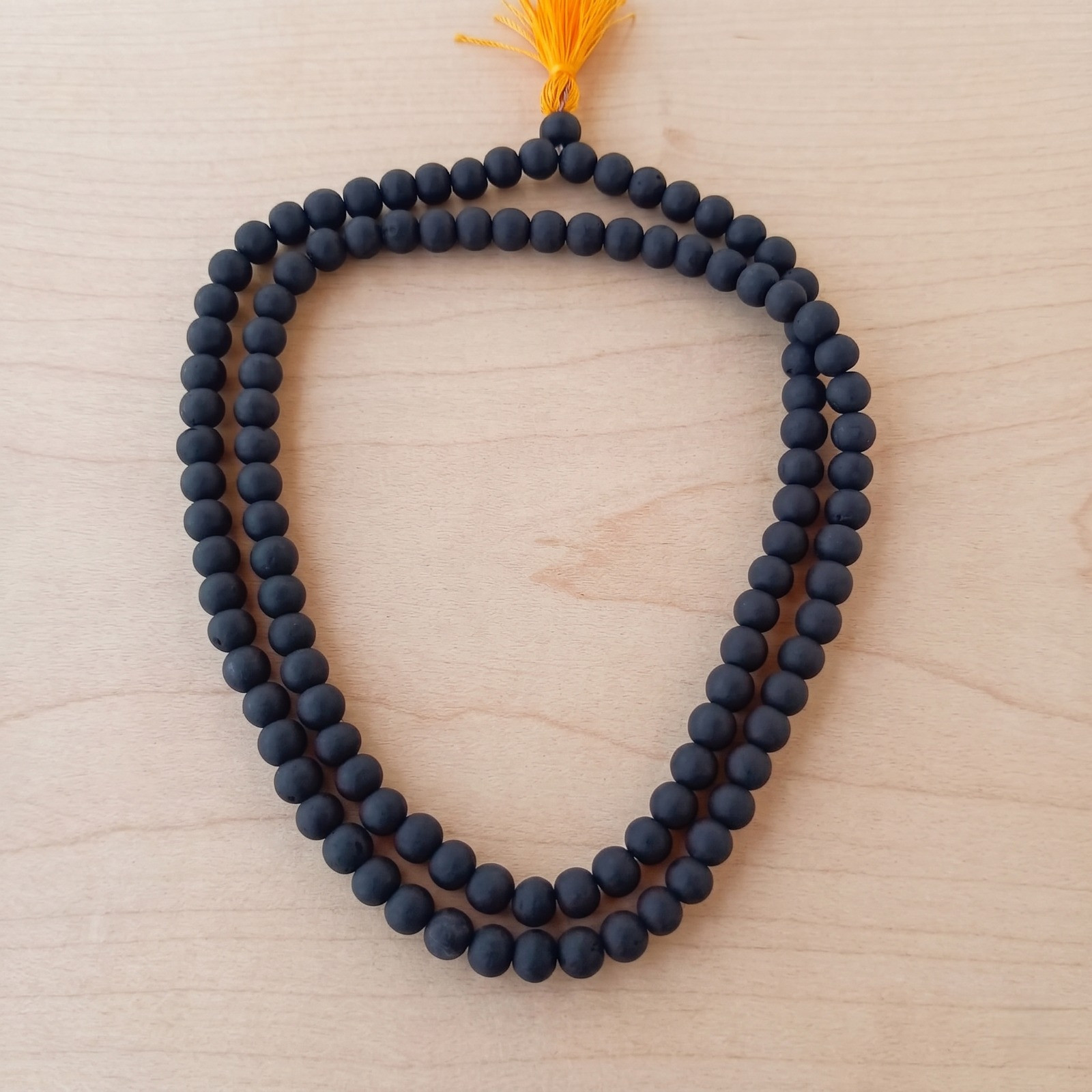 Karungali Black Ebony Wood Mala 8MM