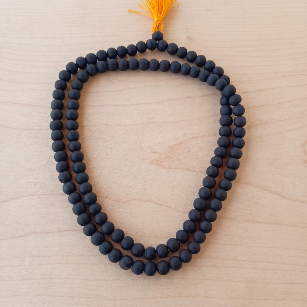 Image of Karungali (Black Ebony Wood) Mala (8MM)