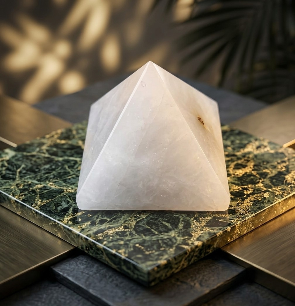 Moonstone Pyramid - To Support Emotions