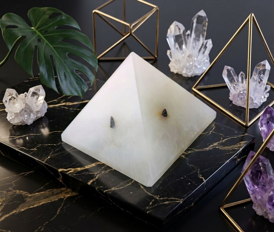 Moonstone Pyramid - To Support Emotions