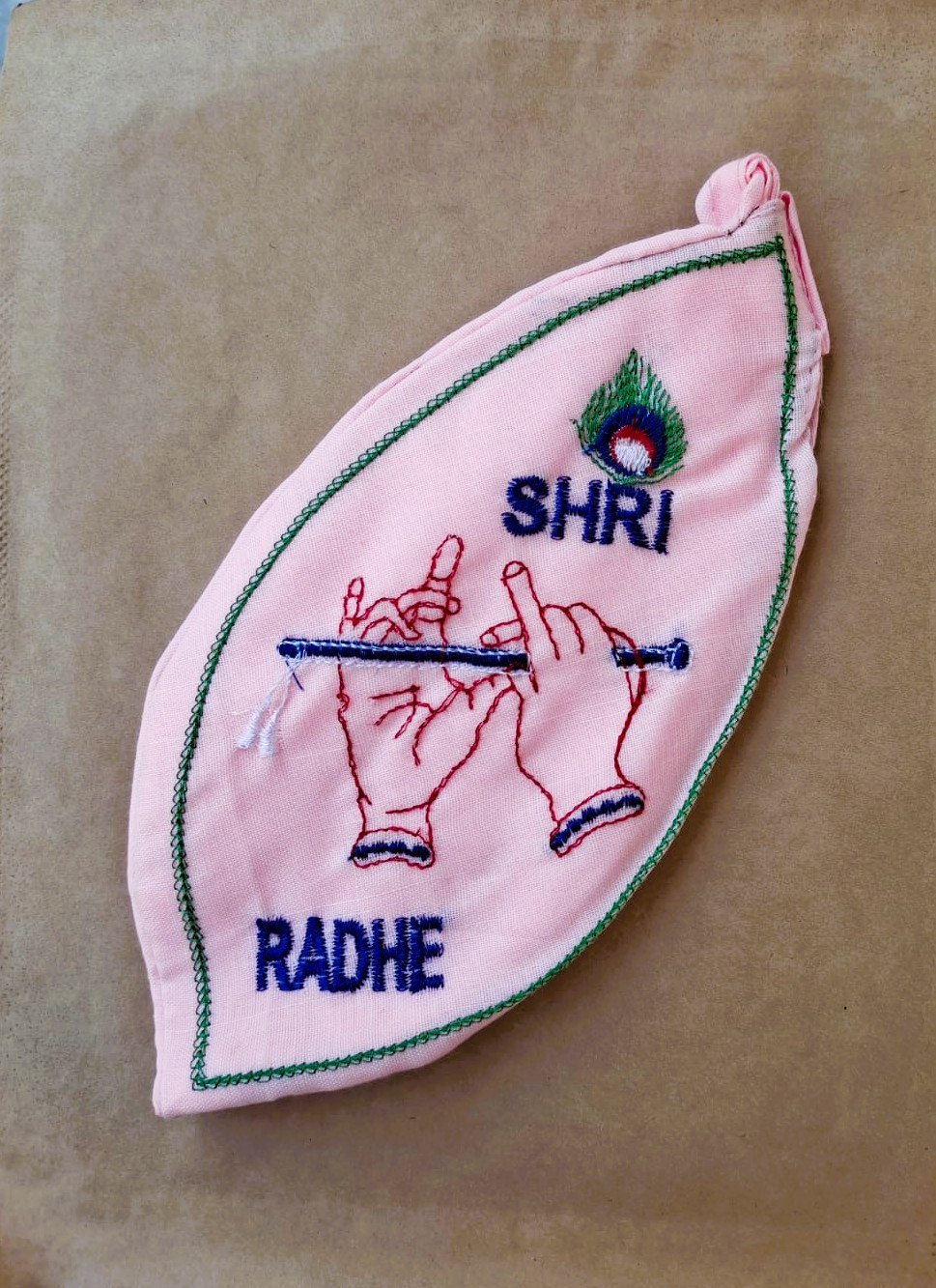 Shri Radha - With Krishnas Flute