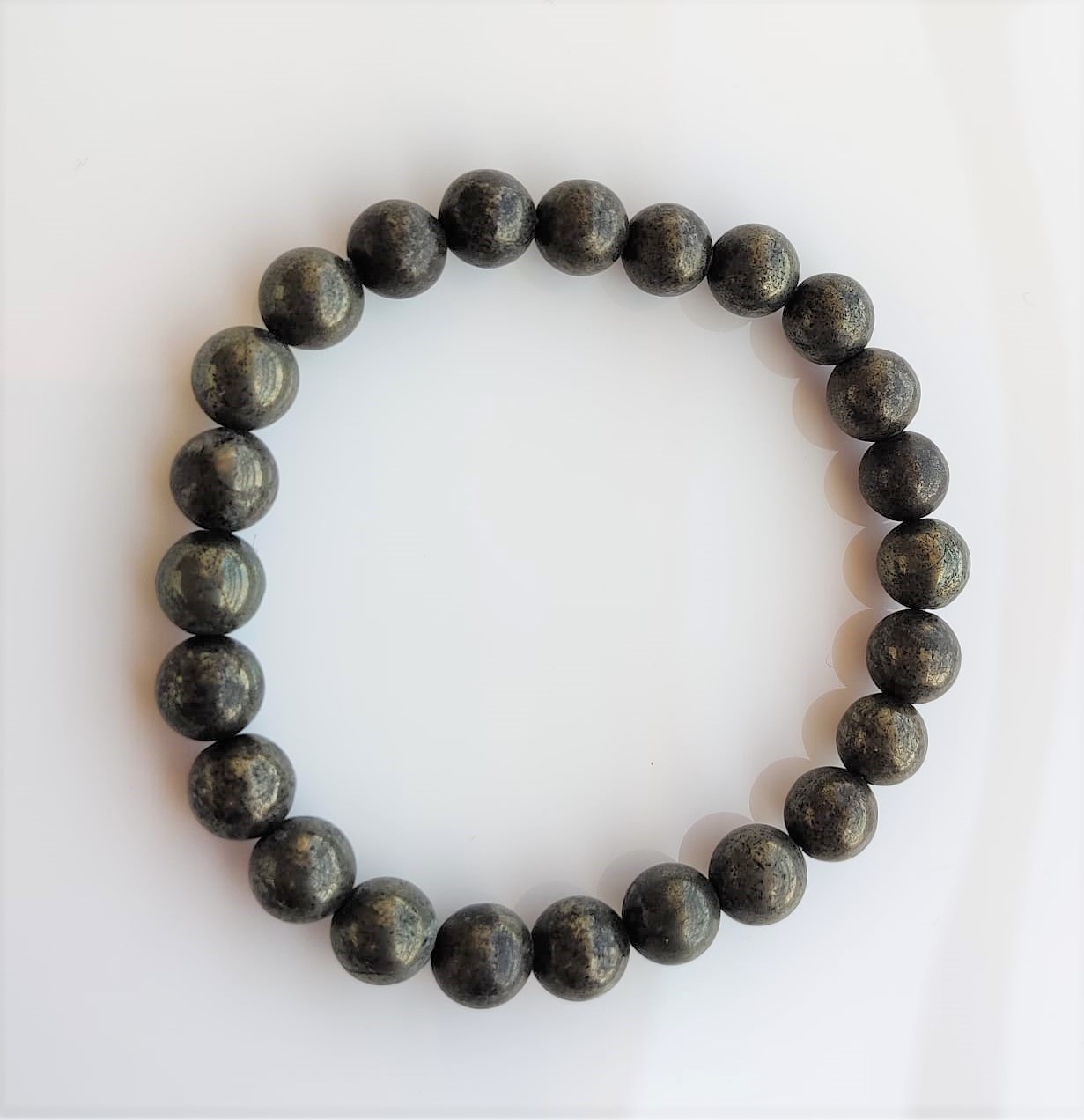 Golden Pyrite Stone Bracelet
