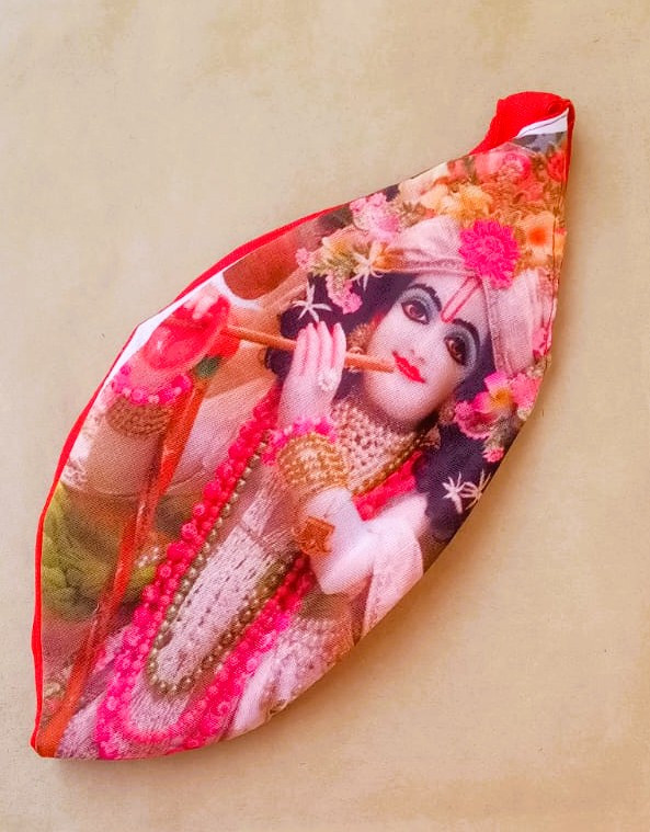 Krishna Ji Photo Jaap Mala Bag