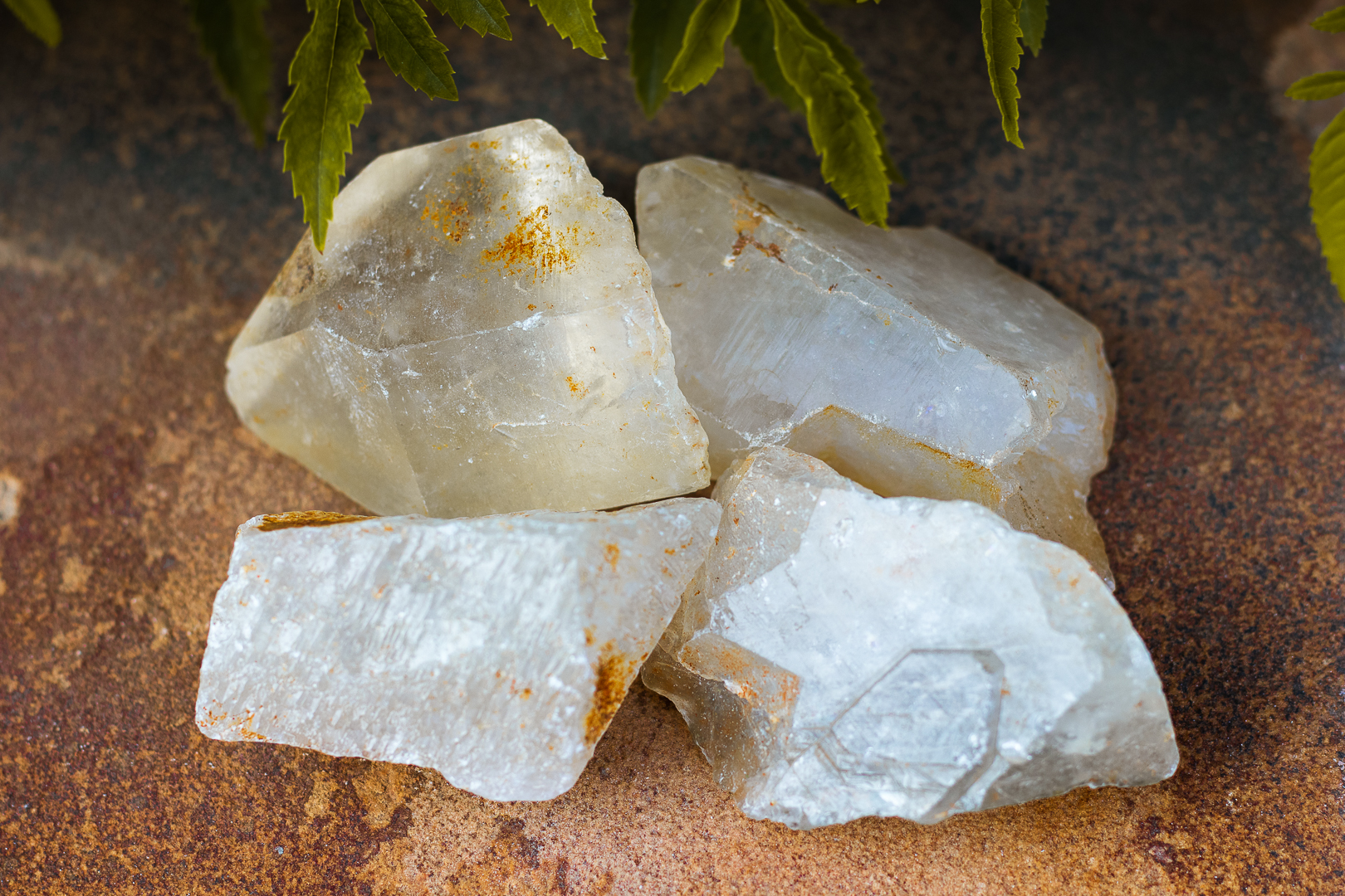 Raw Crystal Quartz - For healing mind body