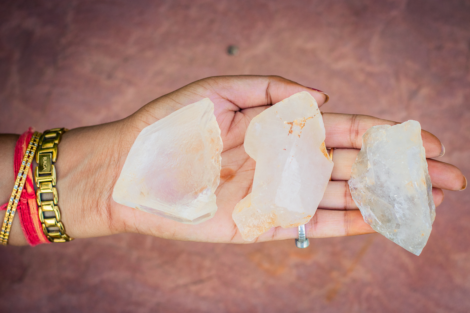 Raw Crystal Quartz - For healing mind body