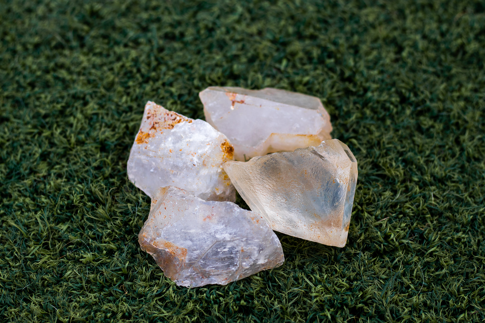 Raw Crystal Quartz - For healing mind body