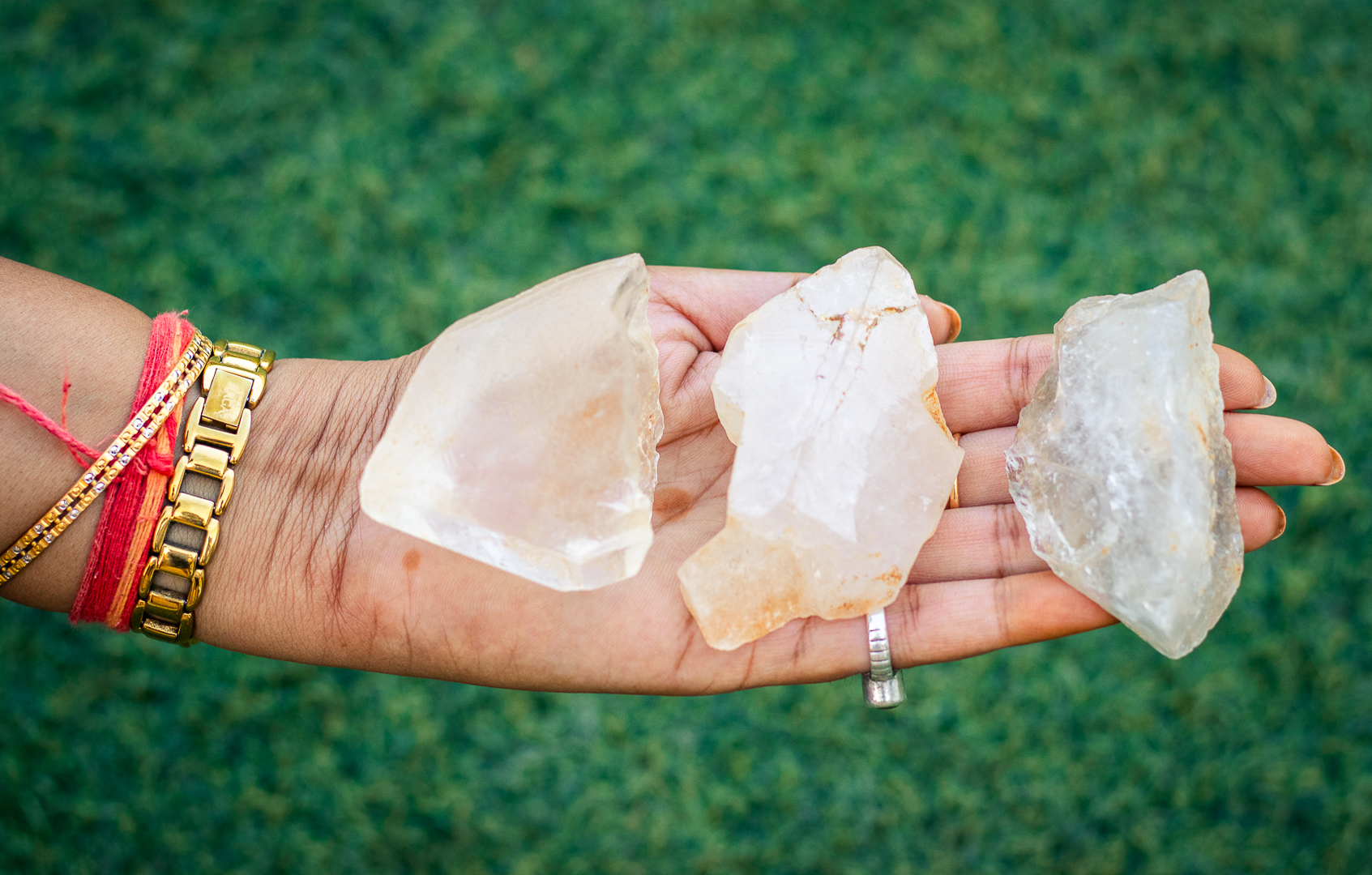 Raw Crystal Quartz - For healing mind body