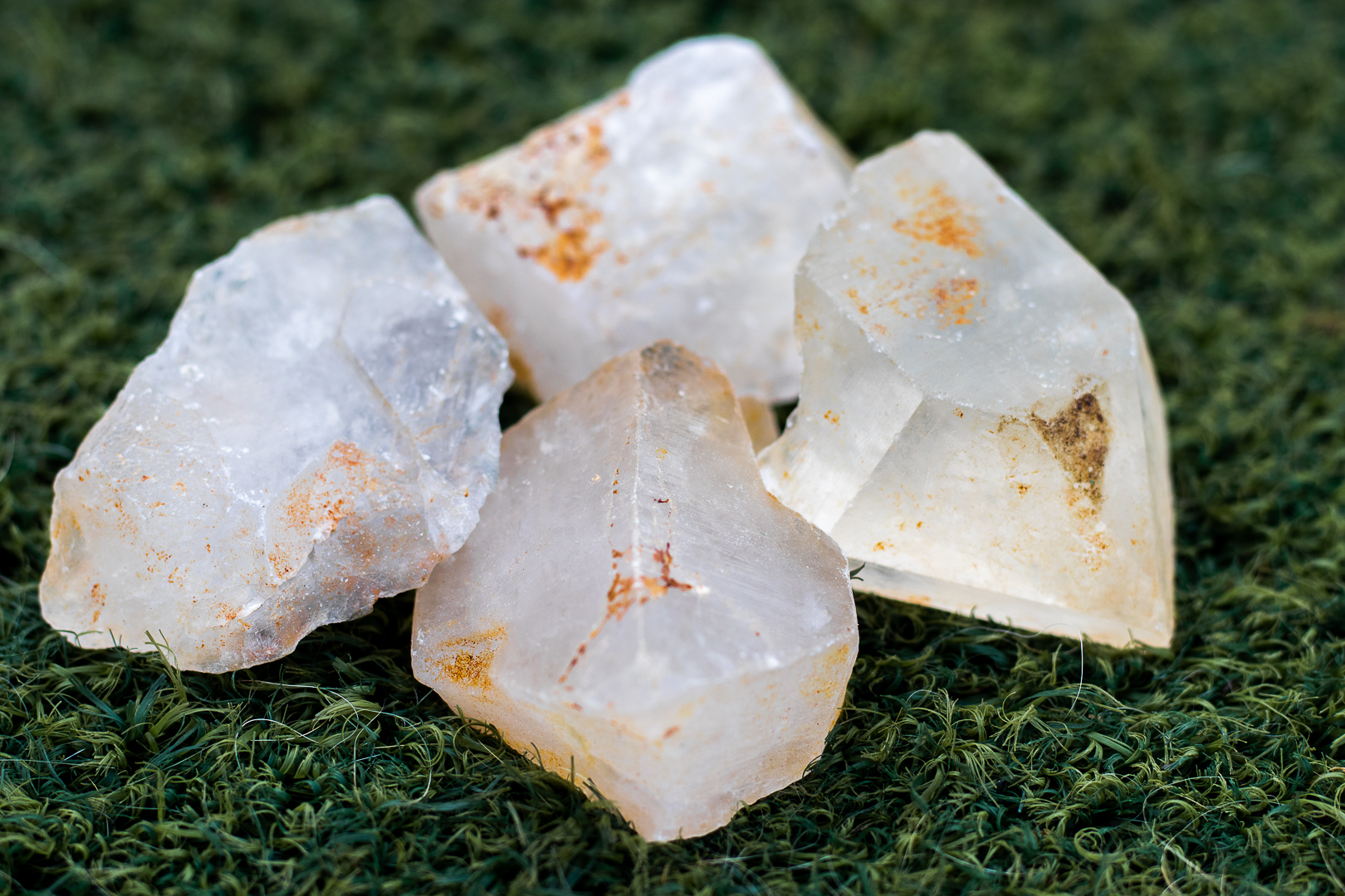 Raw Crystal Quartz - For healing mind body