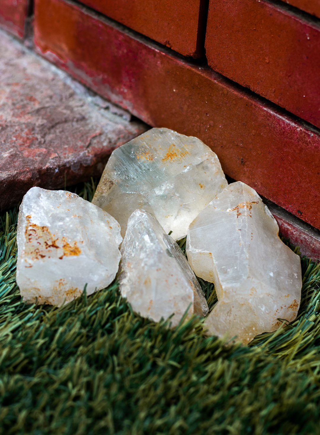 Raw Crystal Quartz - For healing mind body