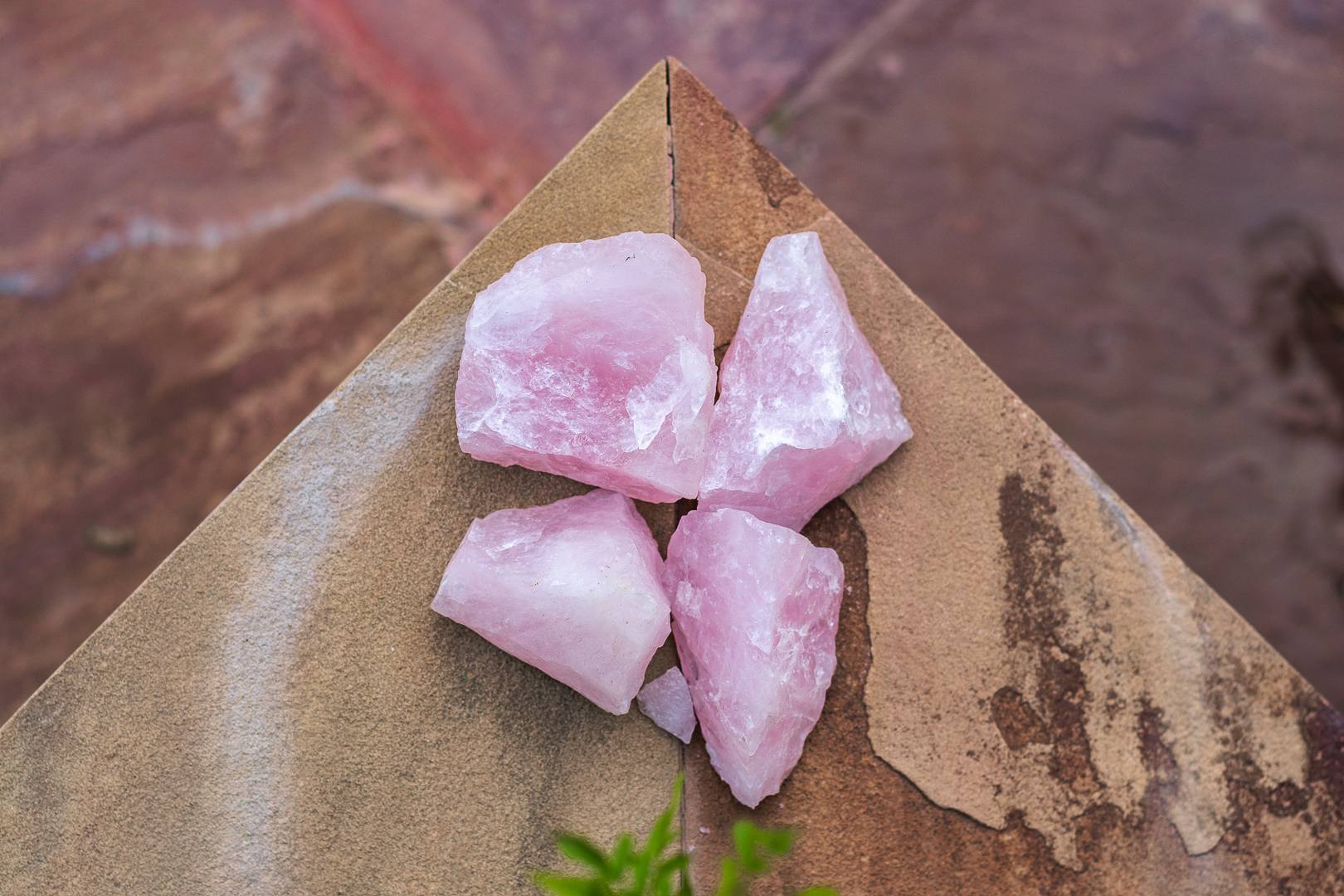 Raw Rose Quartz - For deep feeling of Love Healing