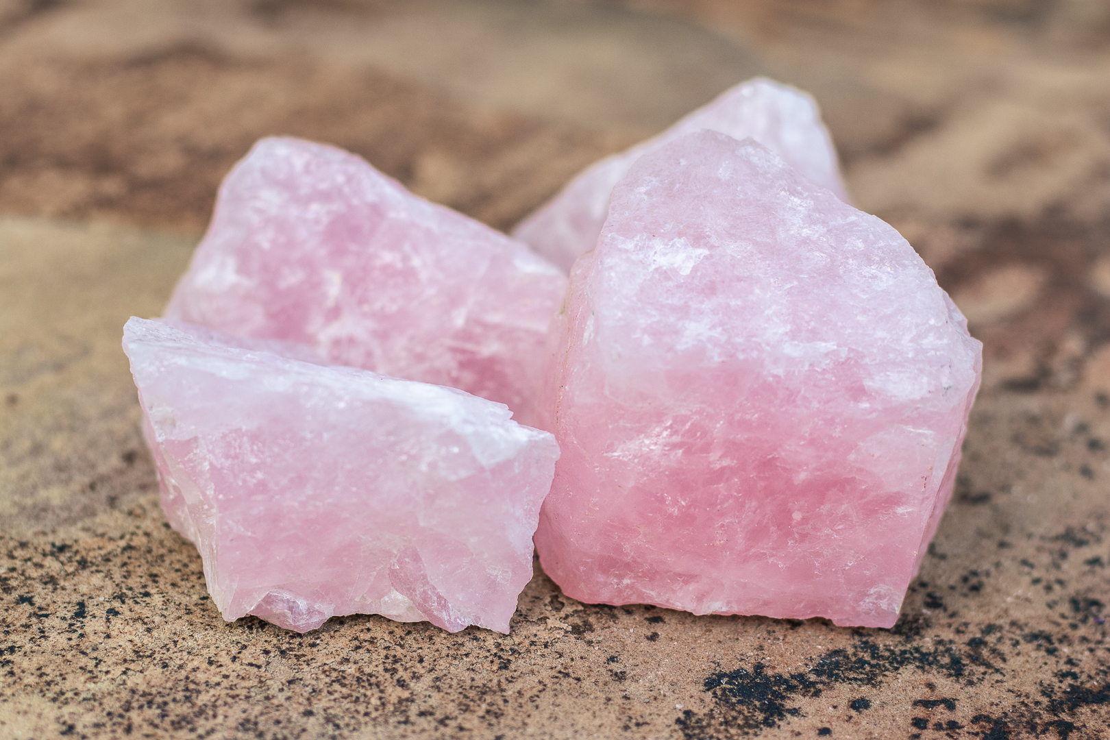Raw Rose Quartz - For deep feeling of Love Healing