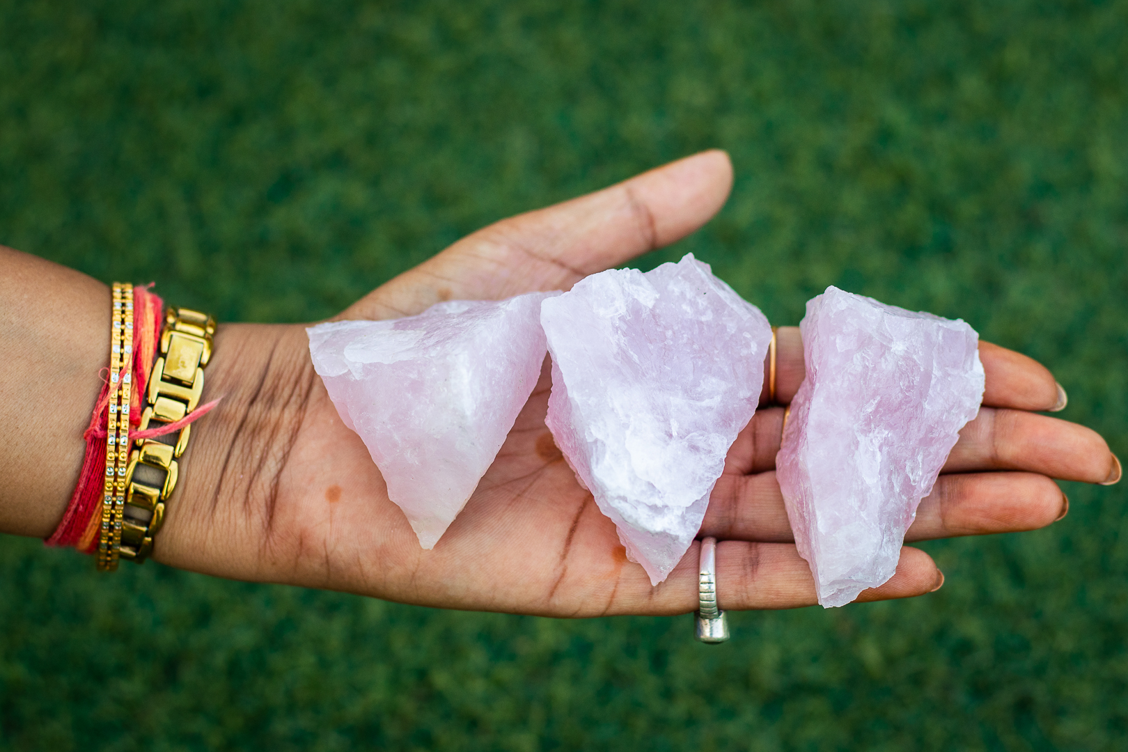 Raw Rose Quartz - For deep feeling of Love Healing