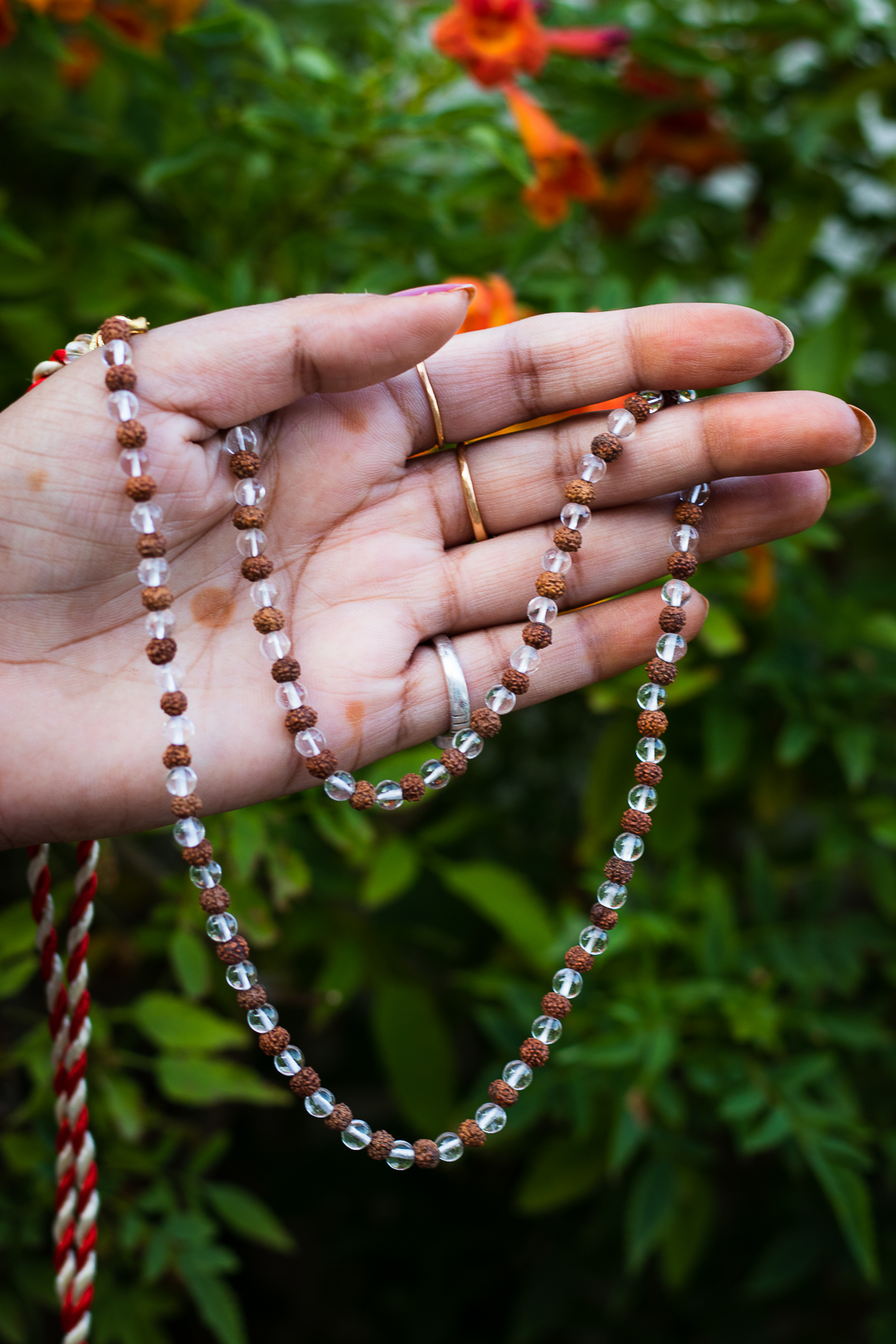 Rudraksh spathik mala - 6 MM - 108 Beads