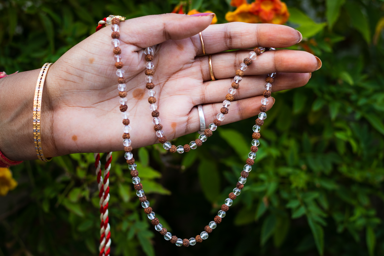 Rudraksh spathik mala - 6 MM - 108 Beads