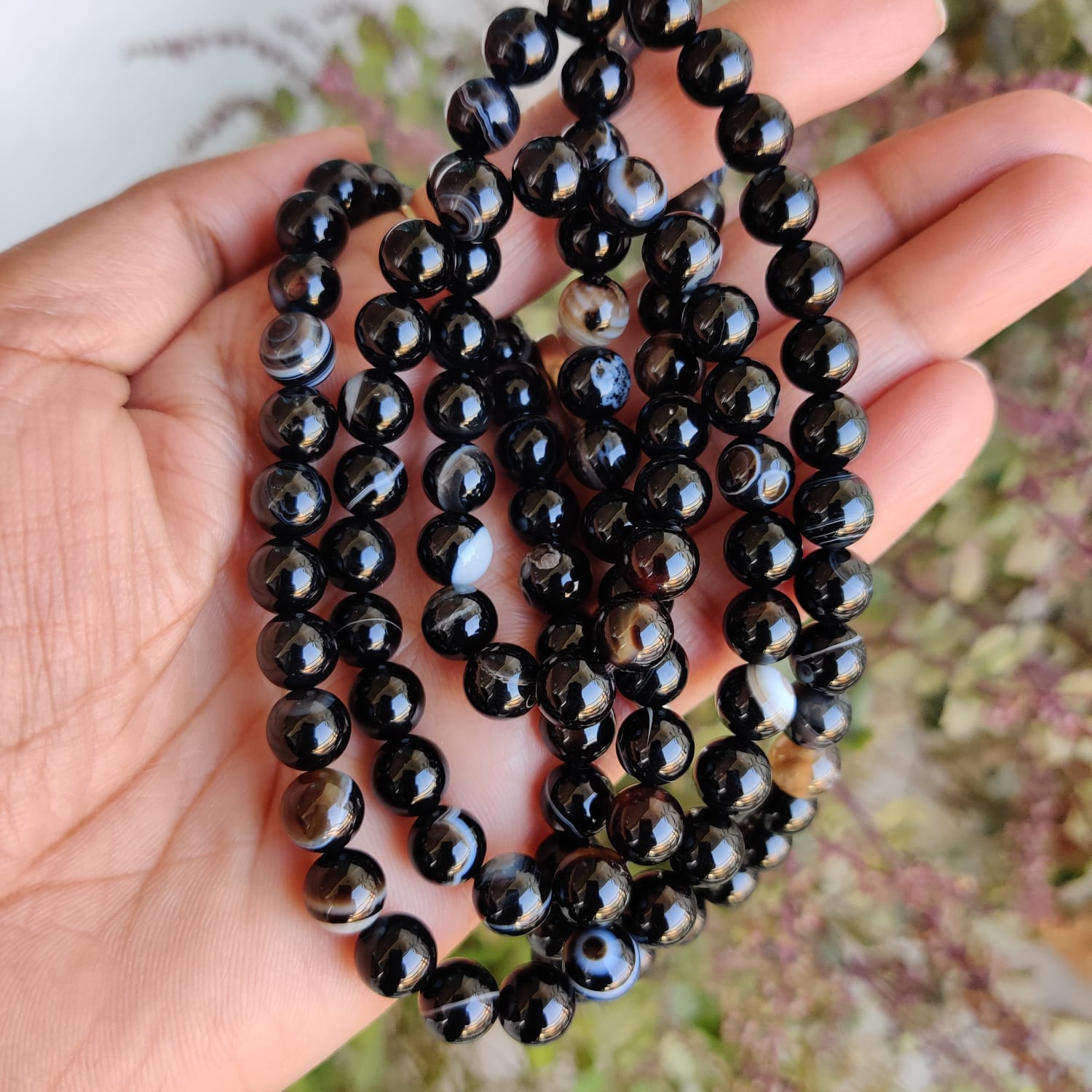 Sulemani Hakik Stone Mala