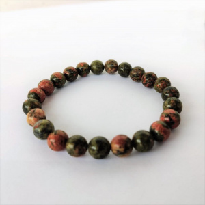 Image of Unakite Stone Bracelet
