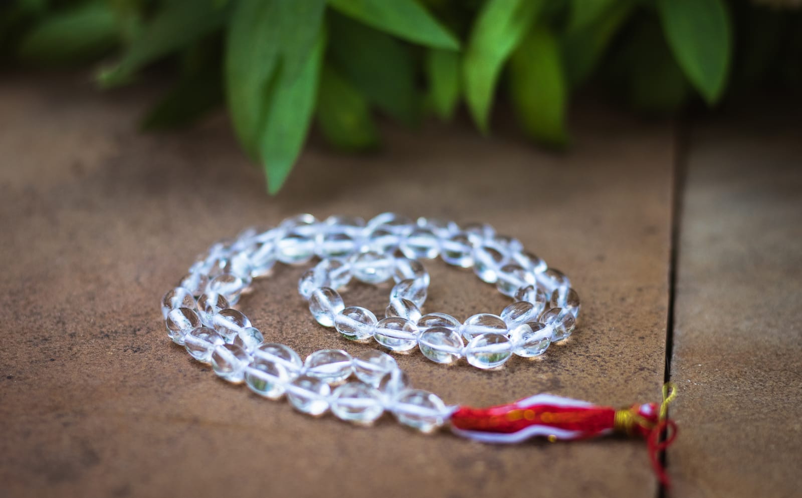 Sphatik MalaOval Shape Beads 8MM - 85 MM Super Fine Quality