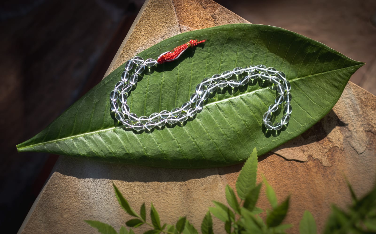 Sphatik MalaOval Shape Beads 8MM - 85 MM Super Fine Quality