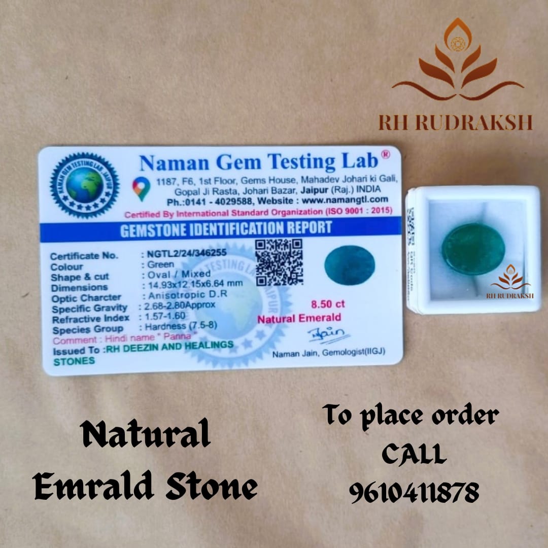 Natural Emerald Stone Panna