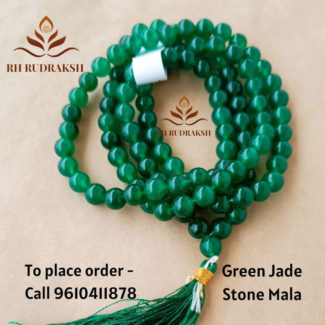 Green Jade Stone Mala