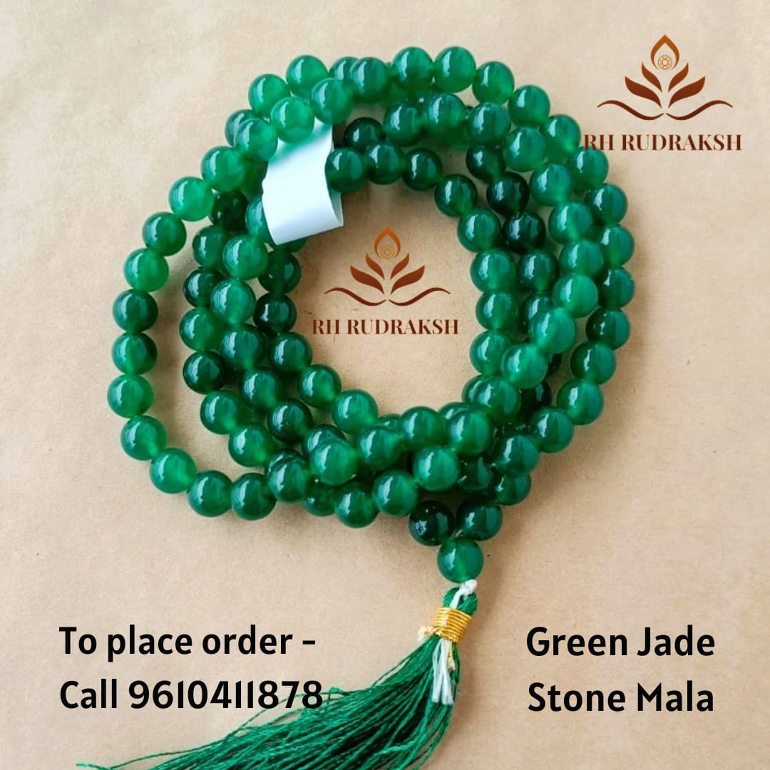Green Jade Stone Mala
