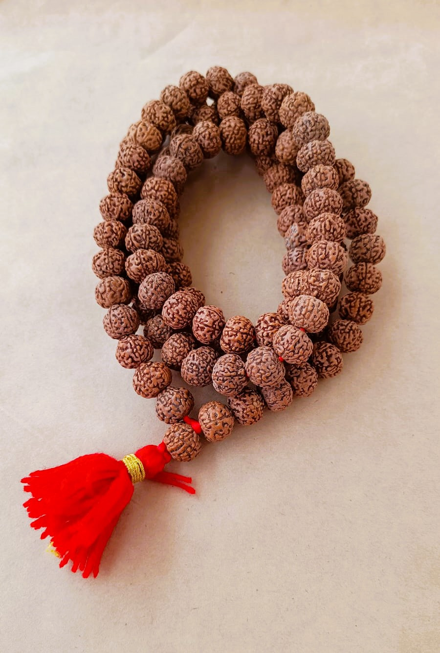 8 Mukhi Rudraksh Mala 12MM - 1081 Beads