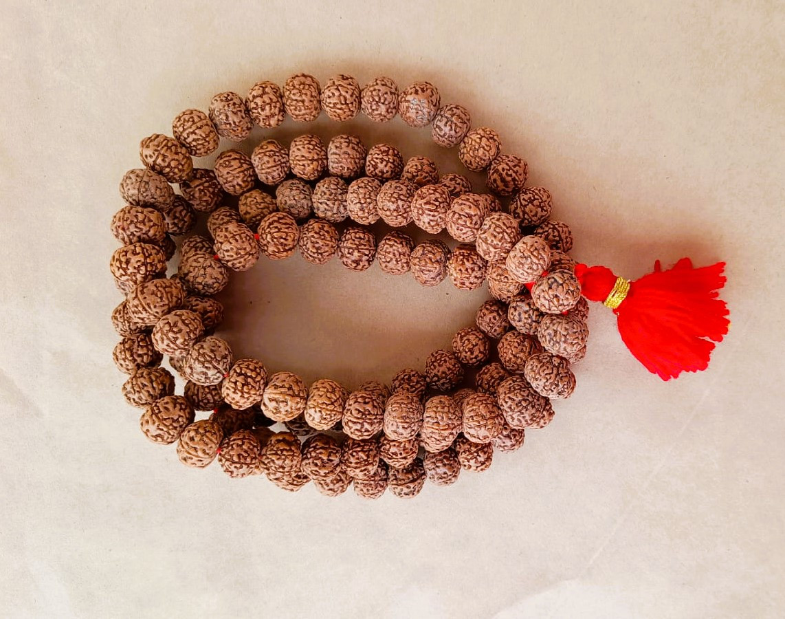 8 Mukhi Rudraksh Mala 12MM - 1081 Beads