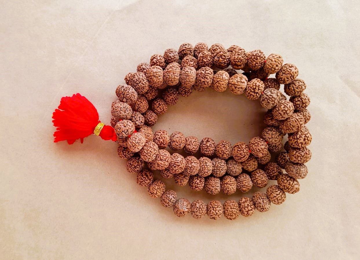 8 Mukhi Rudraksh Mala 12MM - 1081 Beads