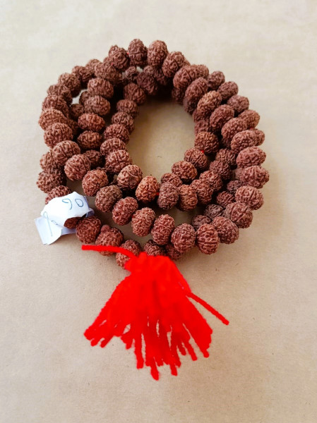 Image of 8 Mukhi Rudraksh Mala (10 MM - 108+1 Beads)