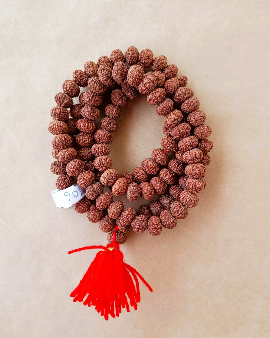 8 Mukhi Rudraksh Mala 10 MM - 1081 Beads