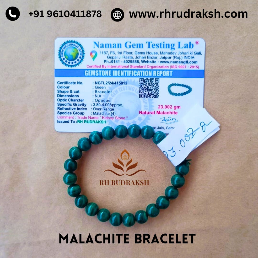Malachite Stone Bracelet