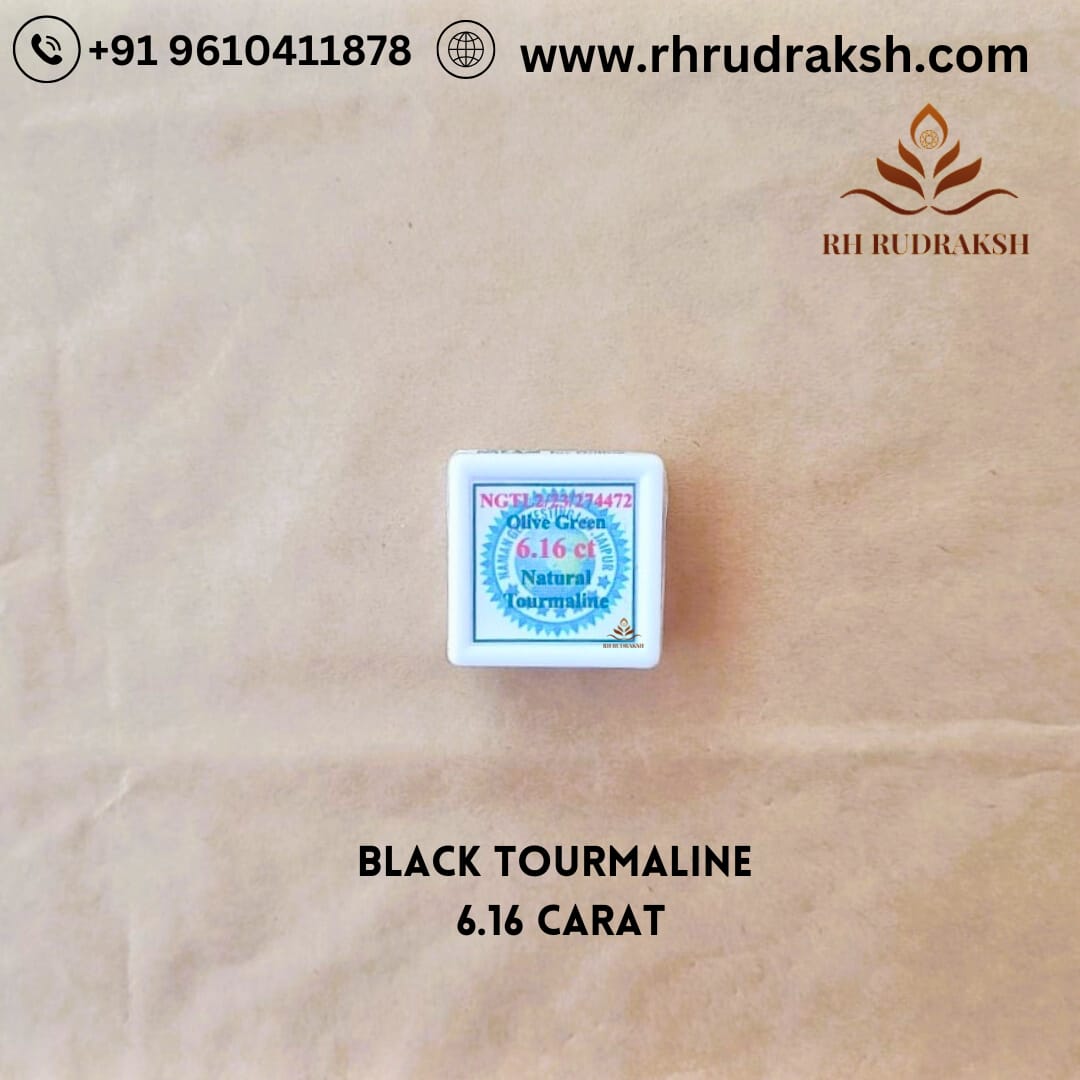 Black Tourmaline Stone - 616 Carat
