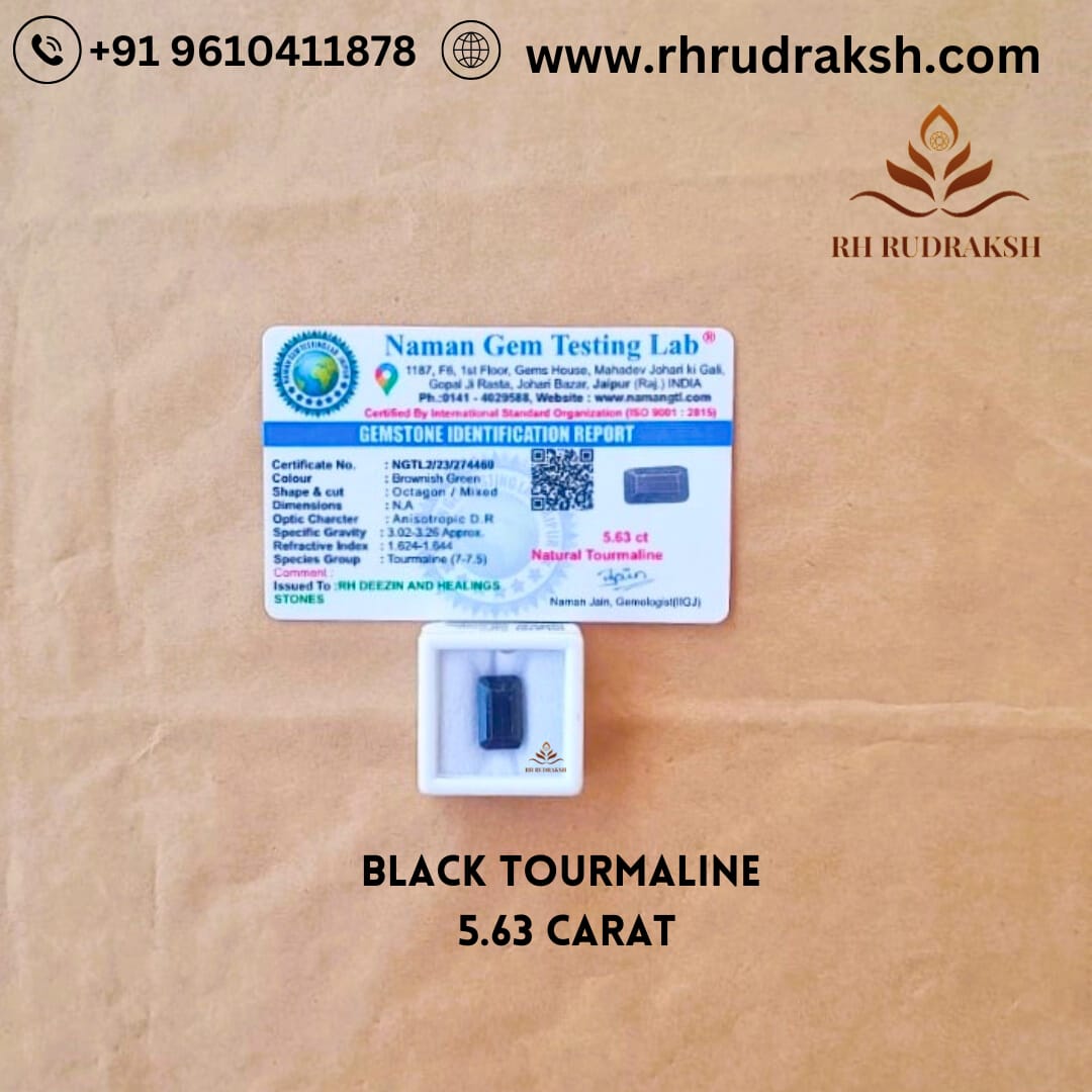 Black Tourmaline Stone - 563 Carat