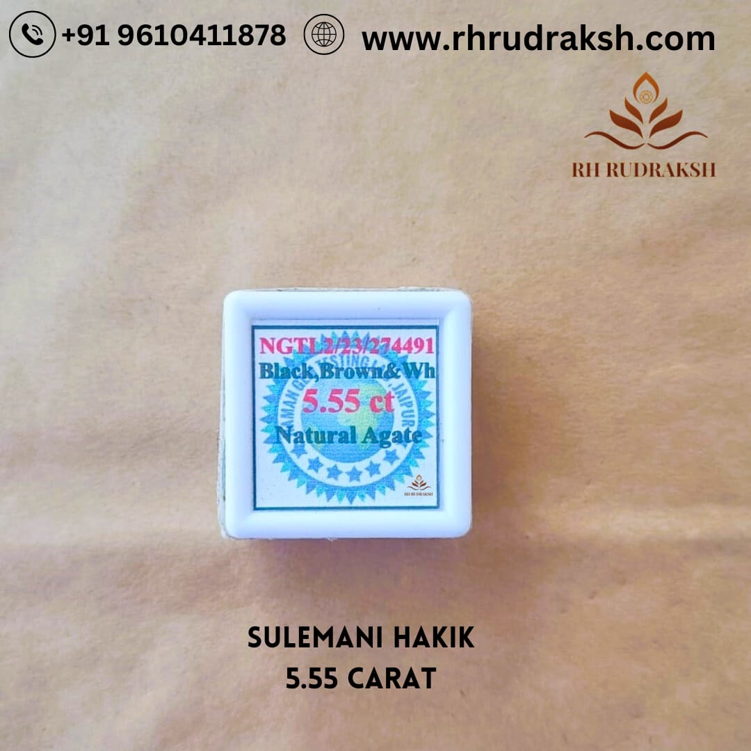 Sulemani Hakik Stone - 555 Carat