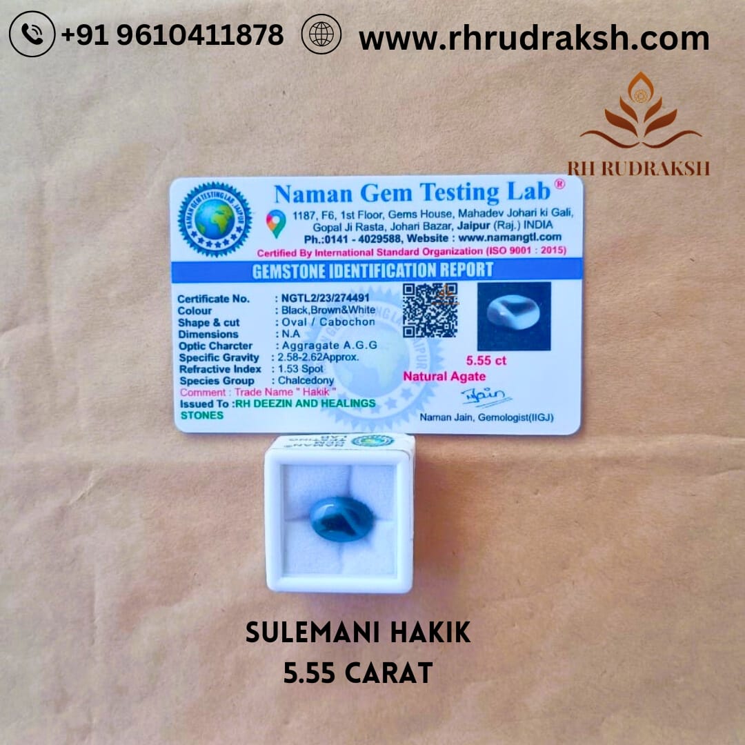 Sulemani Hakik Stone - 555 Carat