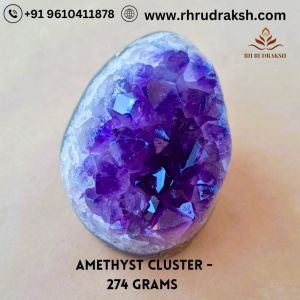 Image of Amethyst Stone Clusters - 274 Grams